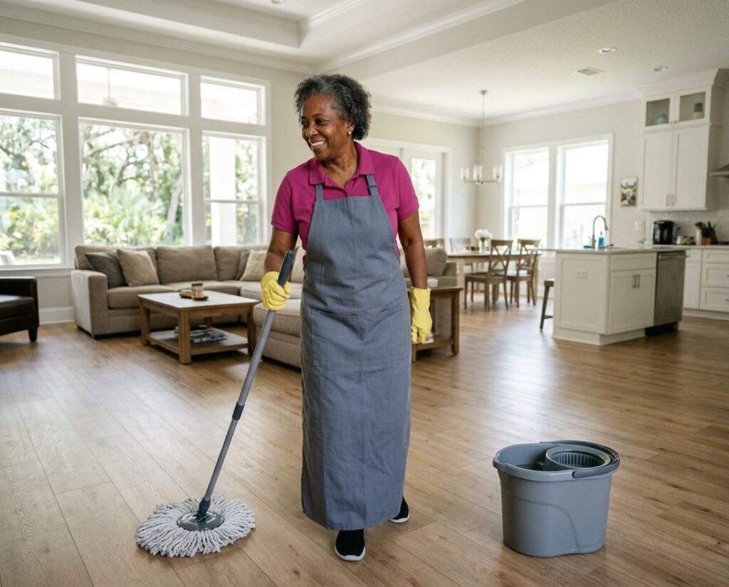 Open Floor Plans cleaning in Newberry, FL